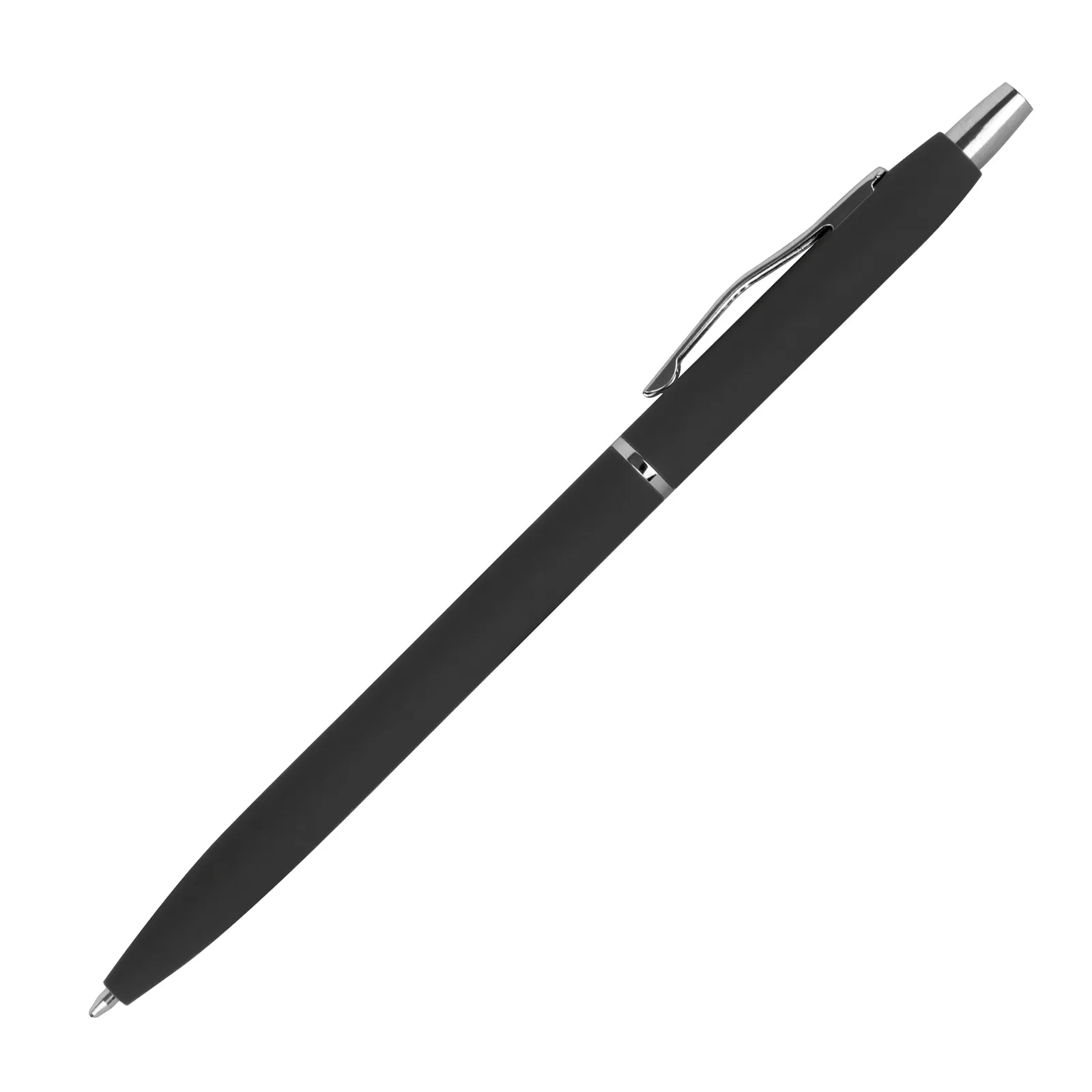 Metall Kugelschreiber Johannesburg, schwarz – Bild 2