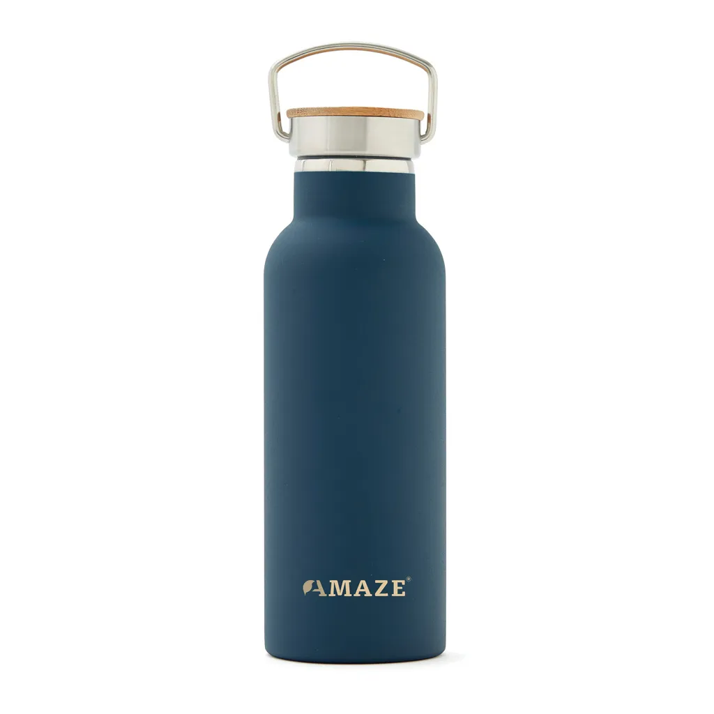 VINGA Miles Thermosflasche 500 ml, blau – Bild 3