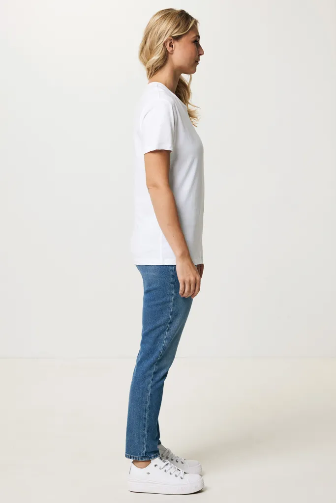 IQONIQ Yala Damen T-Shirt aus recycelter Baumwolle, recycled white – Bild 7
