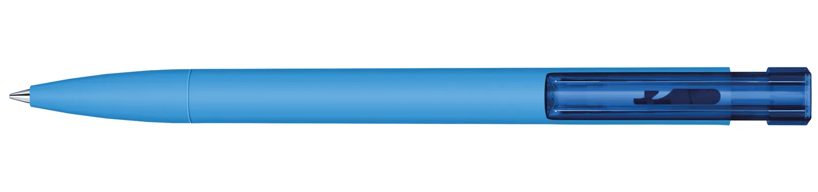 Liberty Bio Druckkugelschreiber, Blau 279 – Bild 3