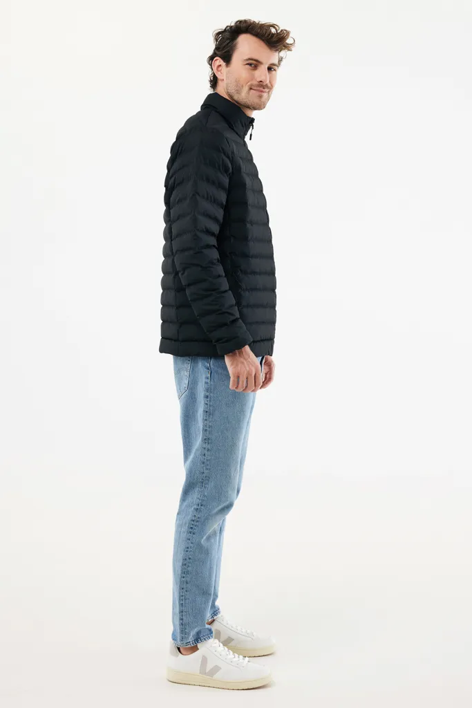 IQONIQ Maiko Herren Steppjacke aus recyceltem Polyester, schwarz – Bild 6