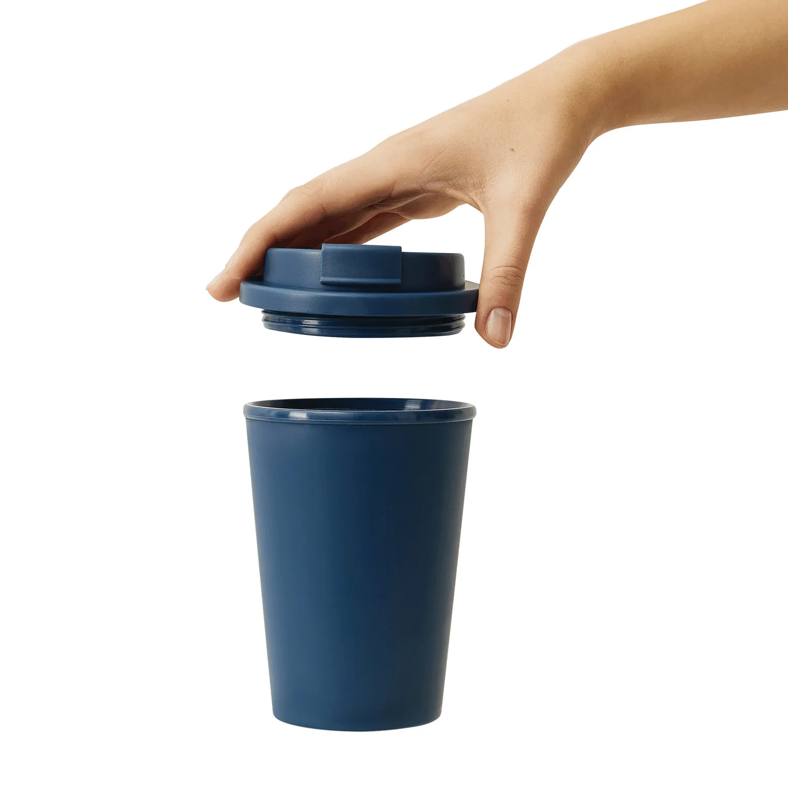 RE-USE - Isolierbecher, marineblau – Bild 9
