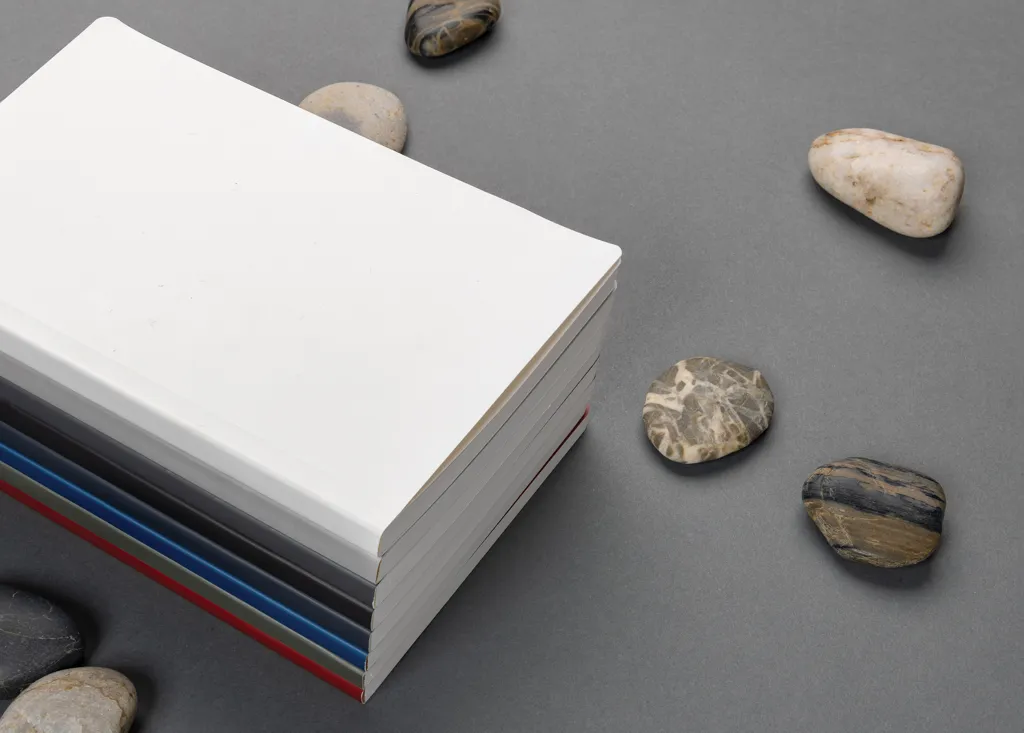 Impact Softcover A5 Notizbuch mit Steinpapier, rot – Bild 6