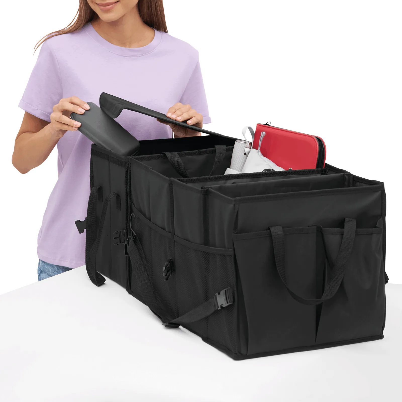 SUPER GADGET - Kofferraumtasche schwarz, schwarz – Bild 8