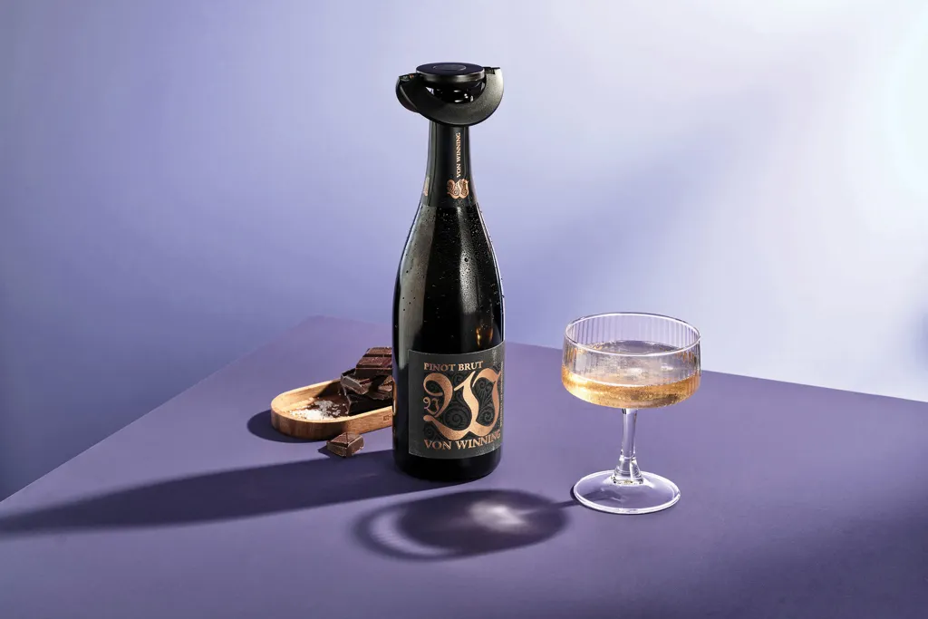 AdHoc Gusto Champagner-Verschluss, schwarz – Bild 15