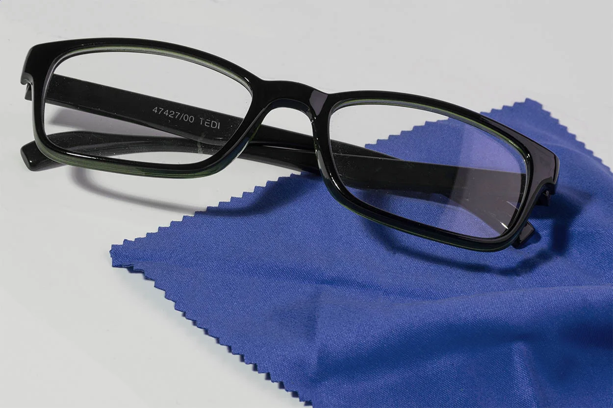 RPET-Reinigungstuch Cleango, blau – Bild 3