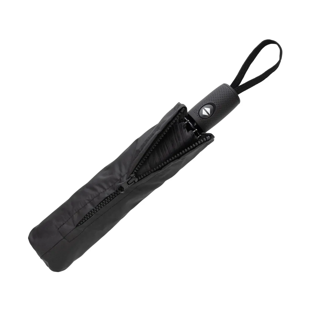 Swiss Peak Vito Aware™ RPET 21" Schirm mit auto open/close, schwarz – Bild 4