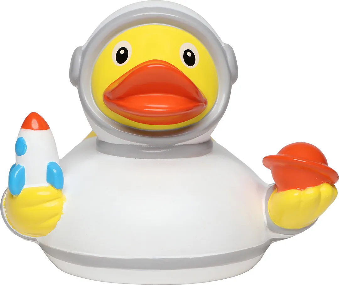 Quietsche-Ente Astronaut, multicolour – Bild 2