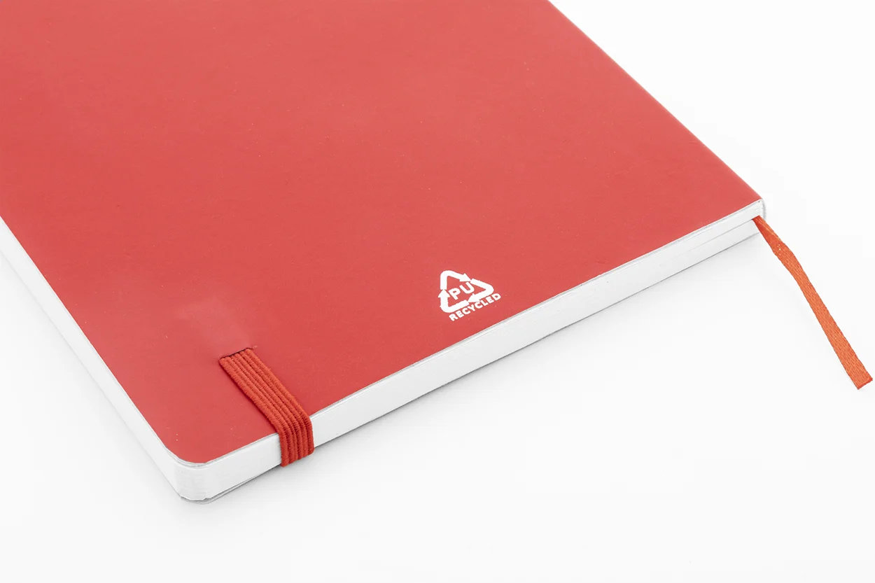 Notizbuch Repuk Soft A5 aus RPU, rot – Bild 4
