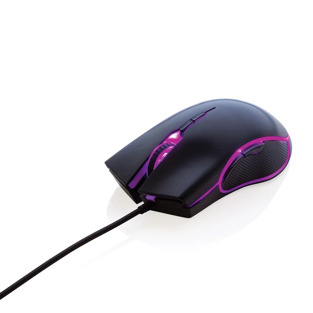 RGB Gaming Maus, schwarz – Bild 8