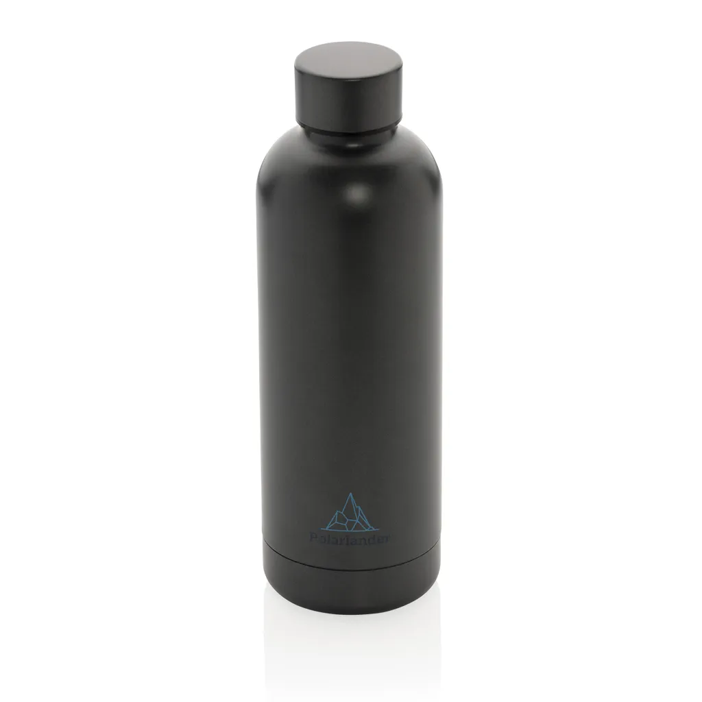 Impact Vakuumflasche aus RCS recyceltem Stainless-Steel, grau – Bild 3