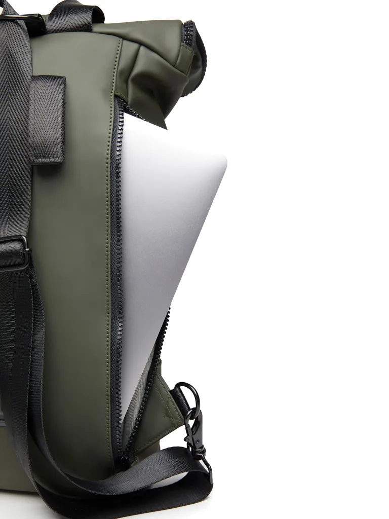 VINGA Baltimore RCS Fahrradtasche, grün – Bild 7