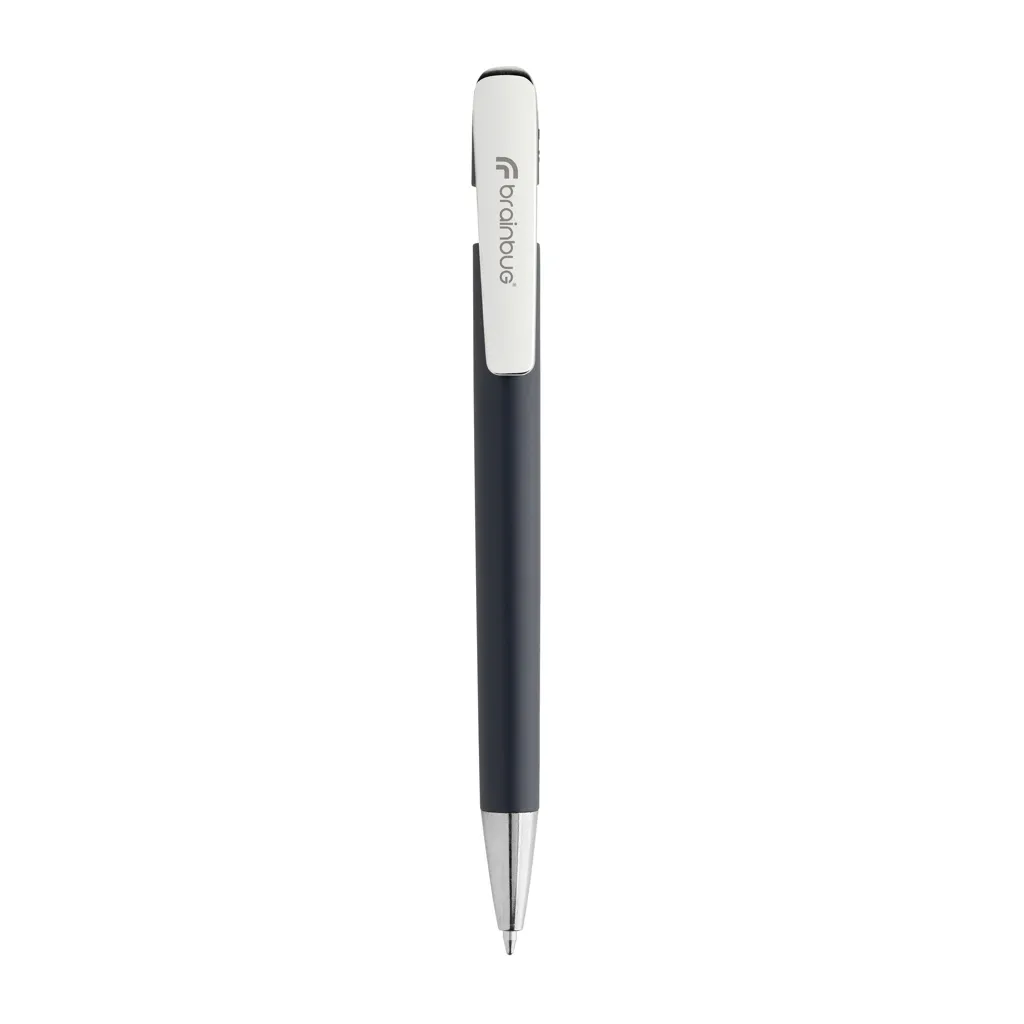 Glide GRS-zertifizierter rABS Stift mit Metallclip, navy blau – Bild 3