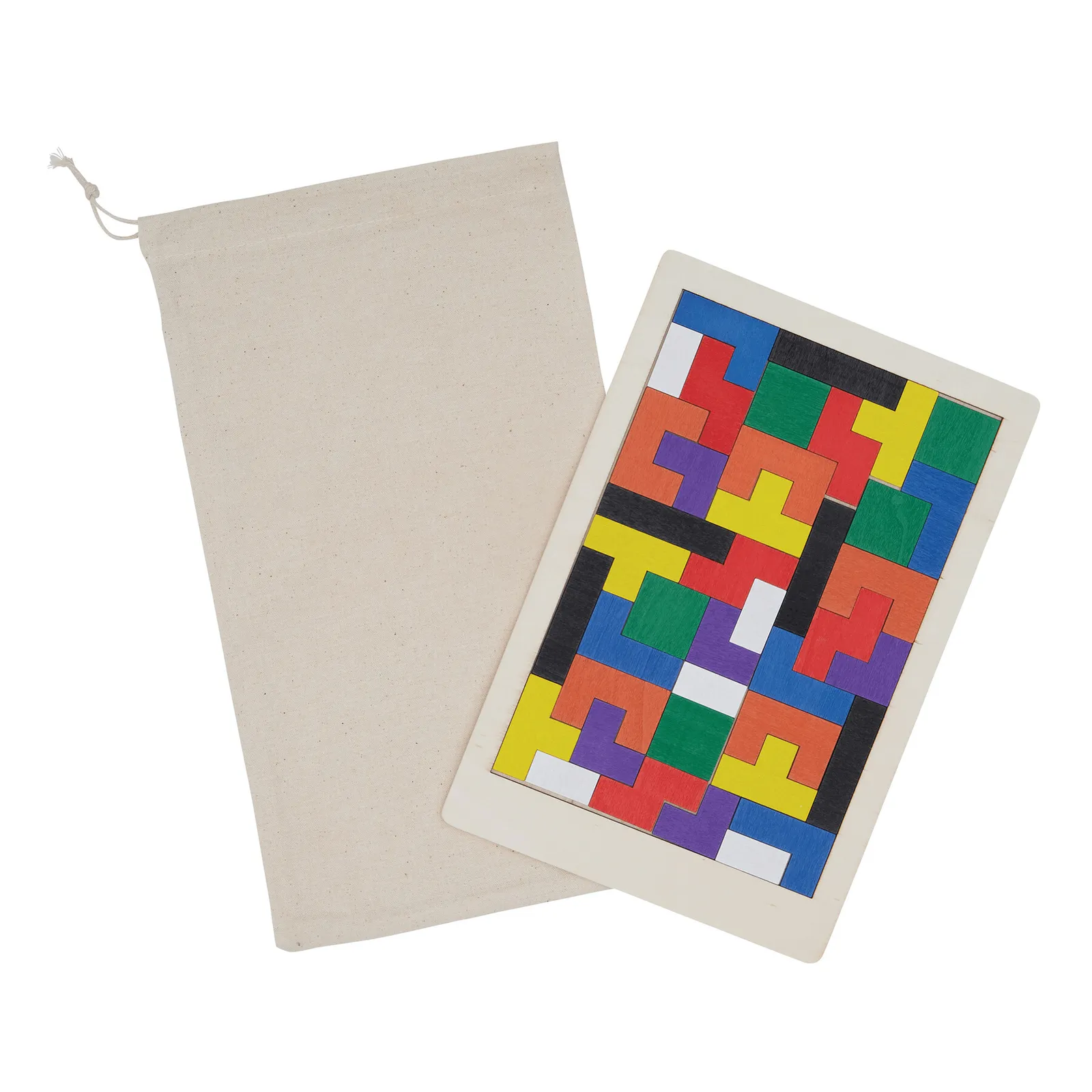 BRAIN TWISTER - Holz-Puzzle bunt