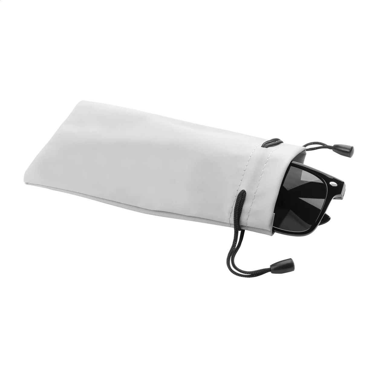 Sonnenbrillen-Etui Stringa, weiß, schwarz – Bild 2