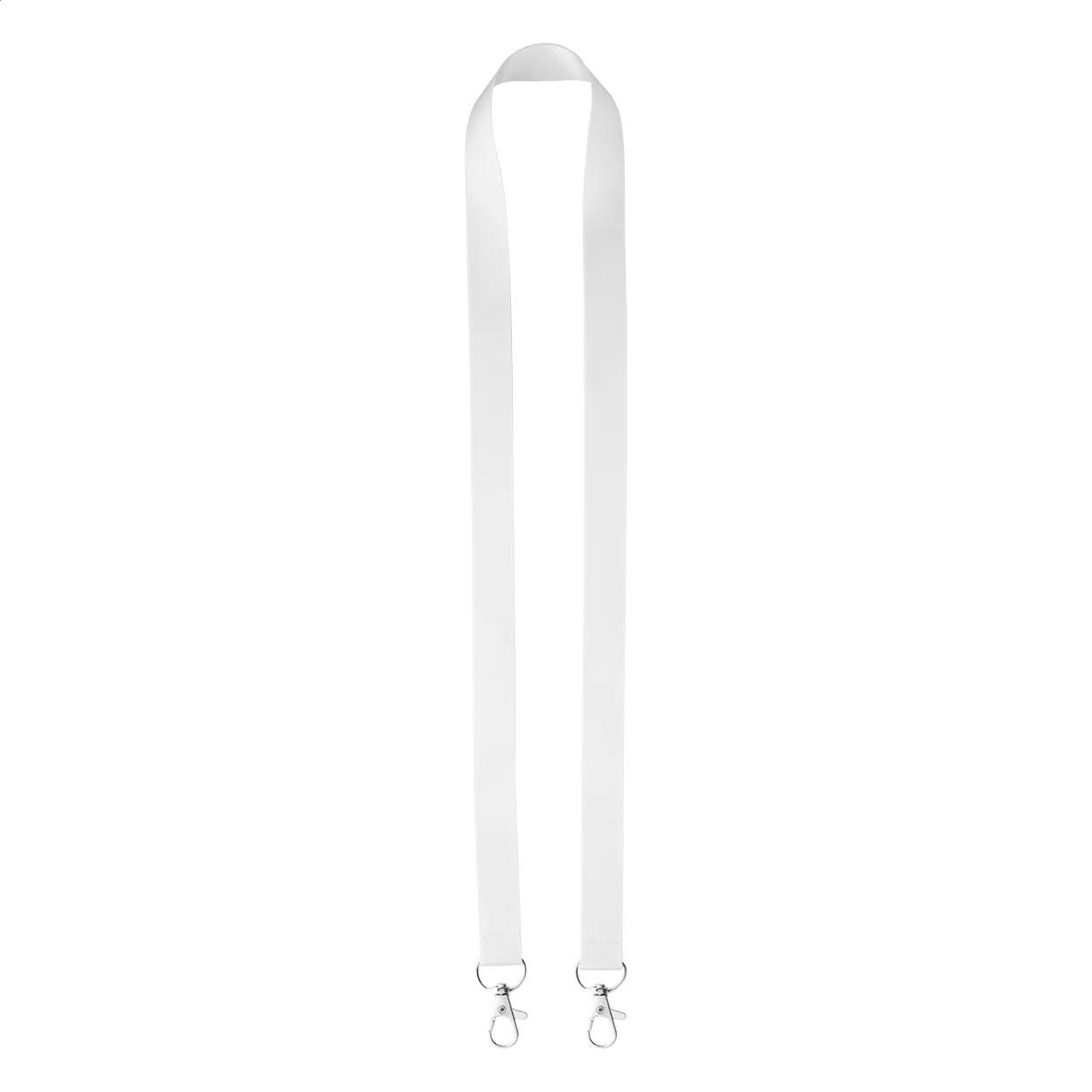 Sublimations-Lanyard Subyard Double, weiß – Bild 2