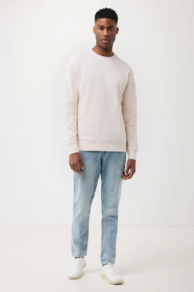 IQONIQ Etosha Lightweight Sweater aus recycelter Baumwolle, cloud pink – Bild 5