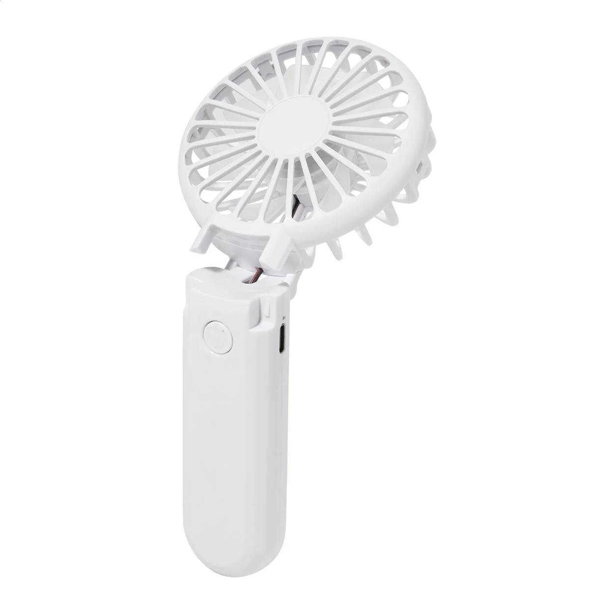RABS Wiederaufladbarer Handventilator Chilly, weiß – Bild 3