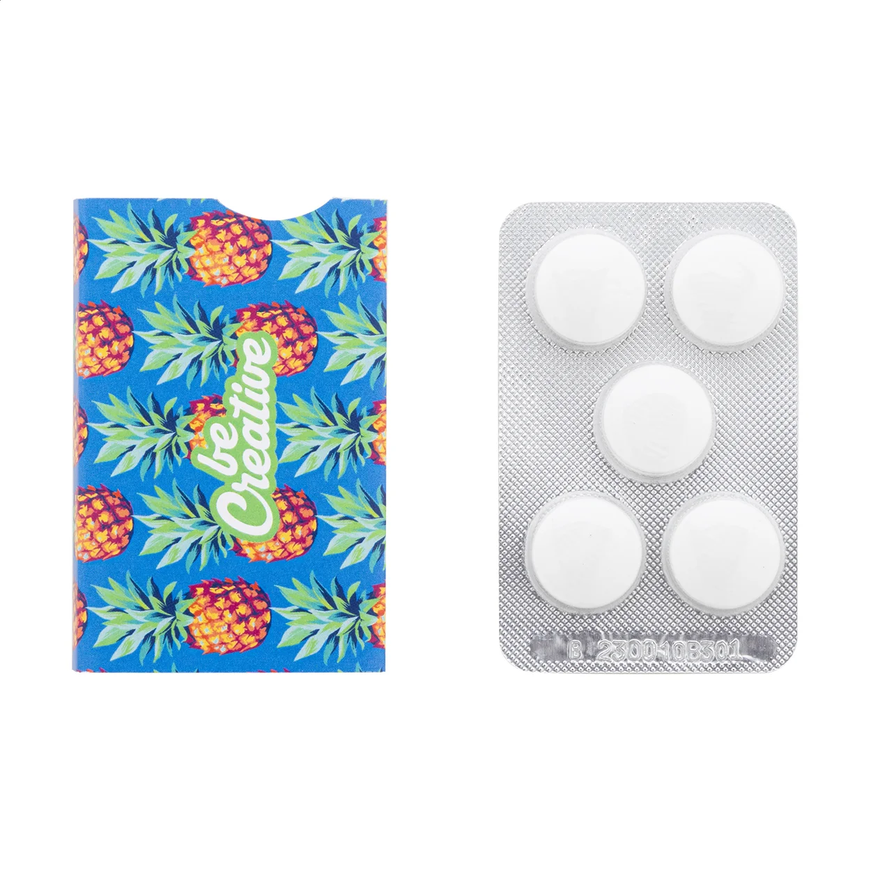 Minzbonbons CreaMint 5 in individuaeller Verpackung, weiß – Bild 2