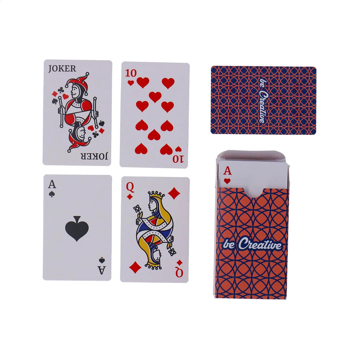 Individuelle Spielkarten CreaCard, weiß – Bild 6