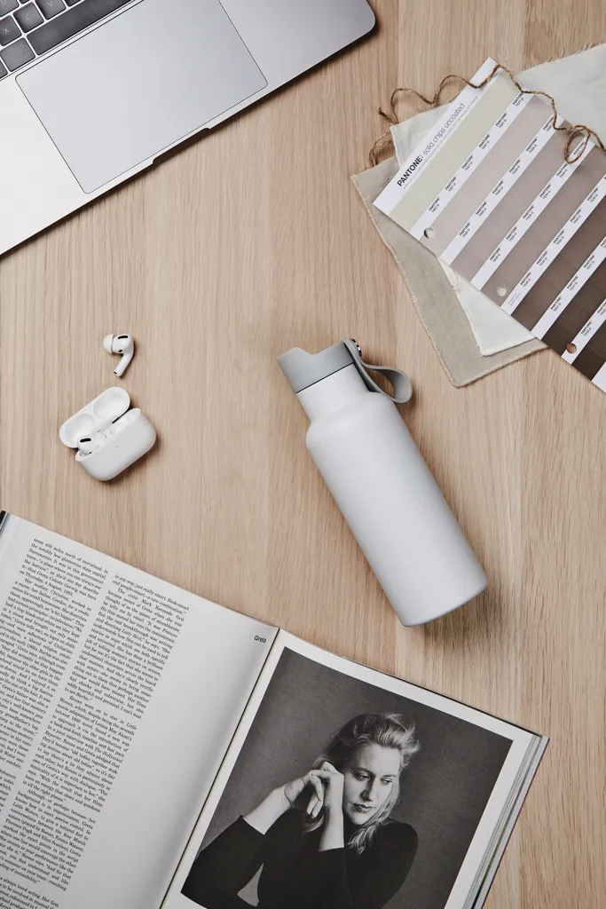 VINGA Balti Thermosflasche, weiß – Bild 8
