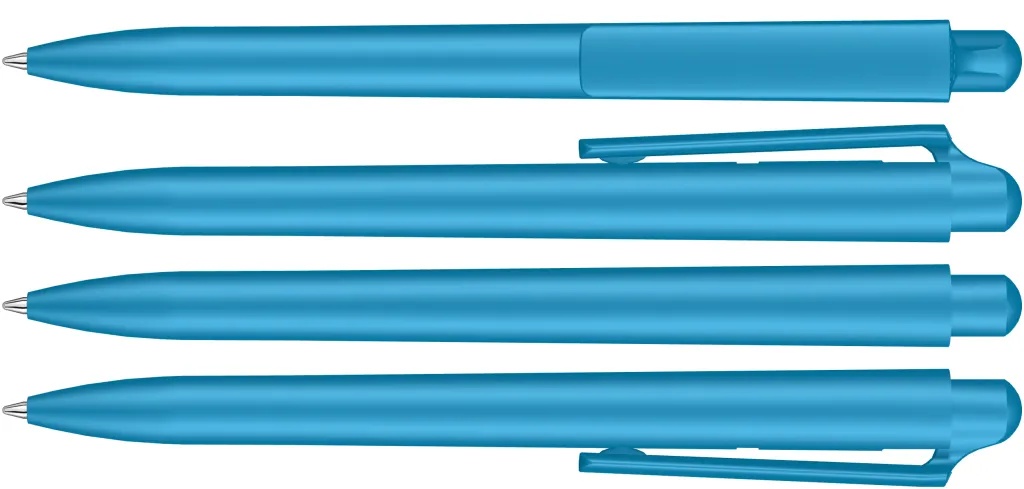 JUMP Druckkugelschreiber cyan, cyan – Bild 2