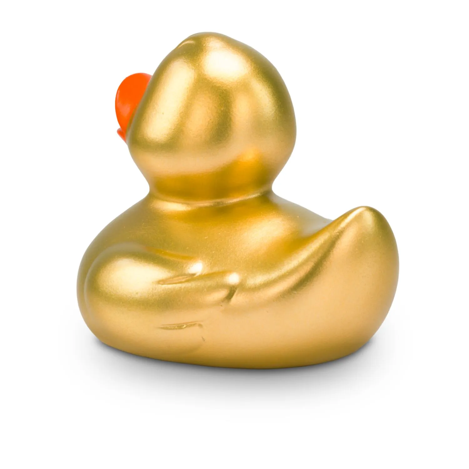 Werbeente Goldmarie Mini, ca. 6 cm, schwarz – Bild 3