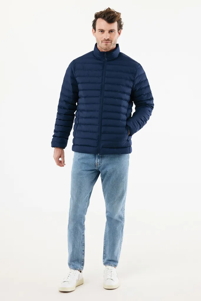 IQONIQ Maiko Herren Steppjacke aus recyceltem Polyester, navy blau – Bild 5