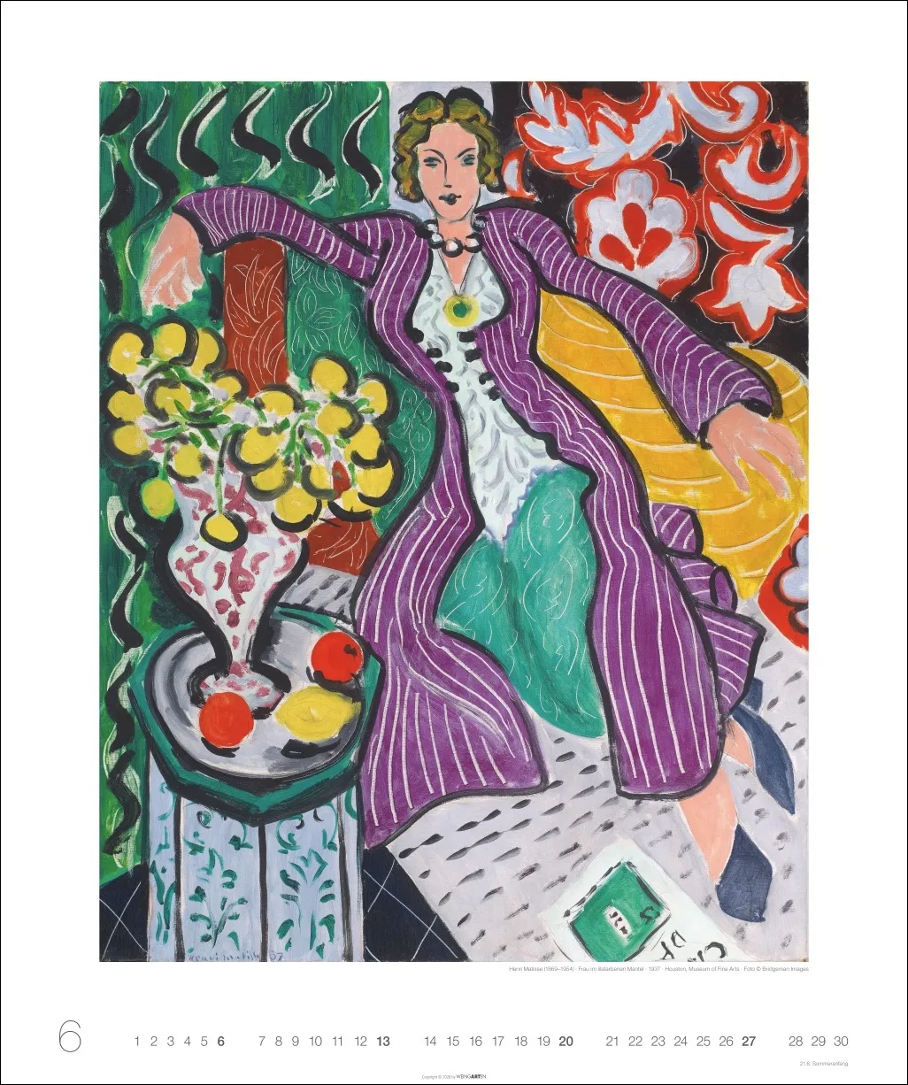 Henri Matisse Edition Wandkalender 2027 – Bild 7