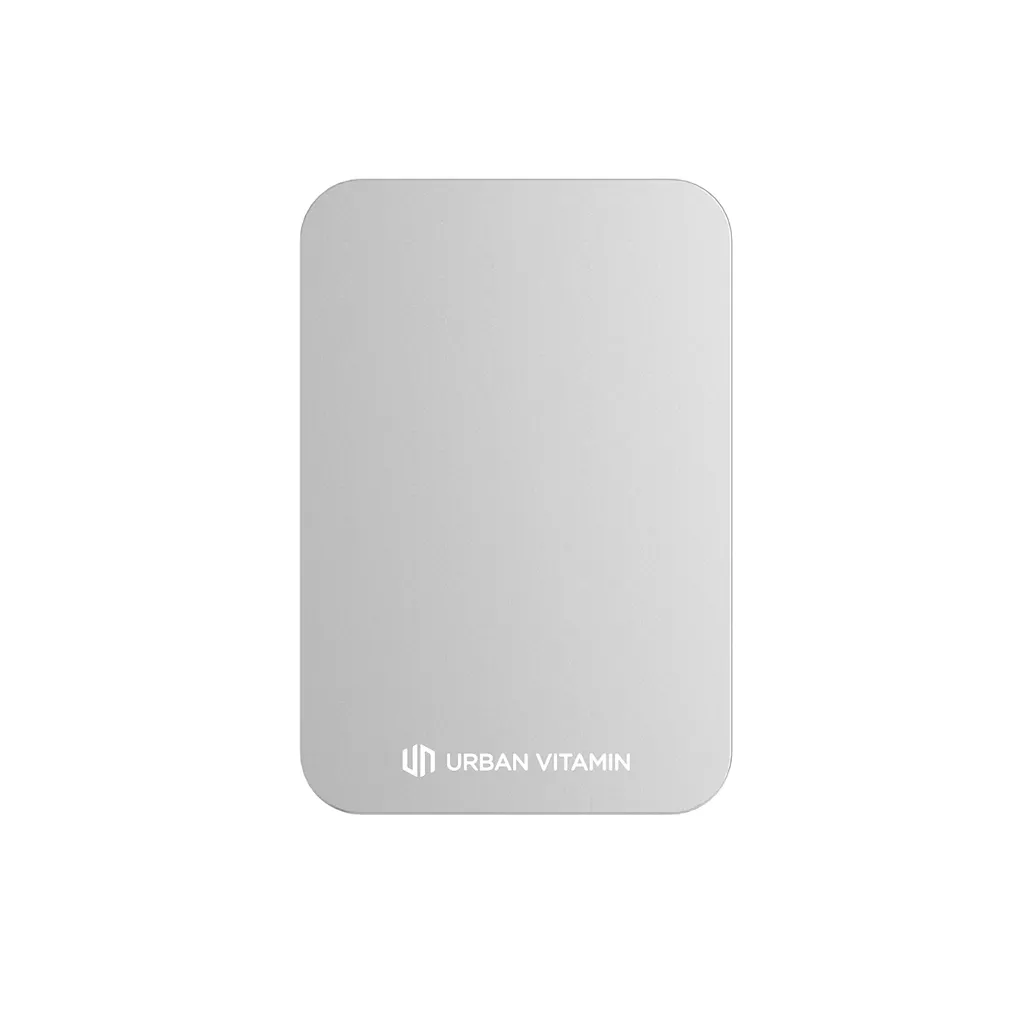 Urban Vitamin Burbank 3000mAh Powerbank aus RCS Plastik/Alu, silber – Bild 6