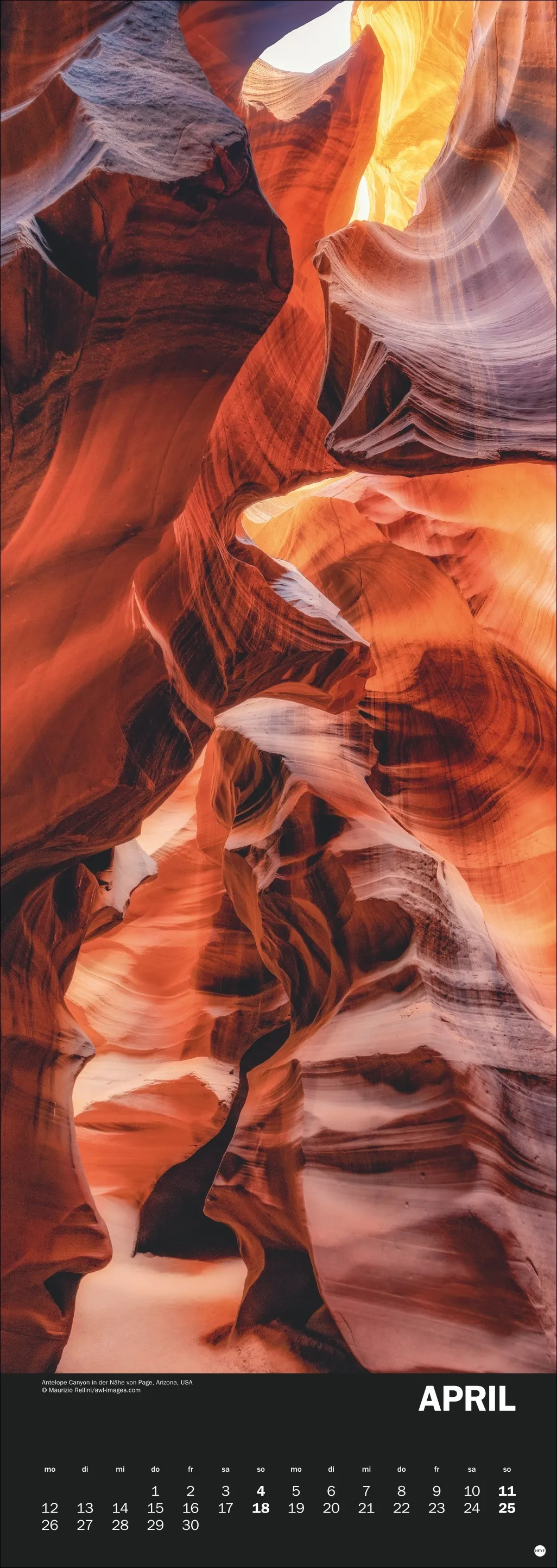 Naturgewalten Vertical Wandkalender 2027 – Bild 5