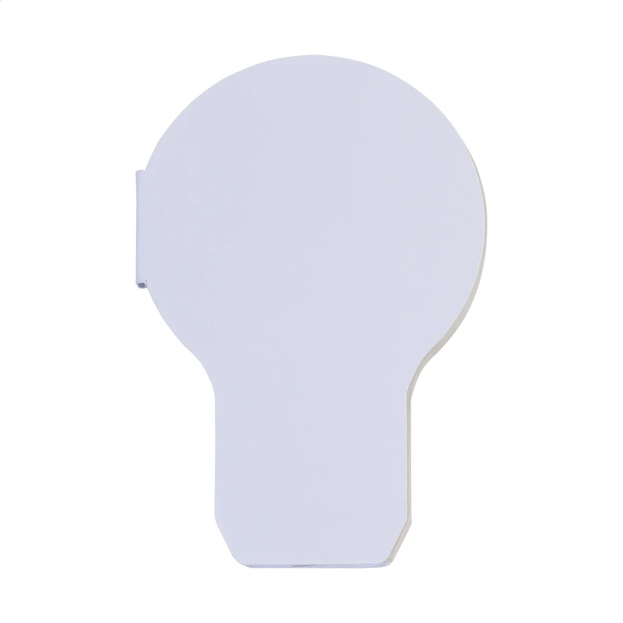 Individueller Haftnotizblock CreaStick Bulb, weiß – Bild 4