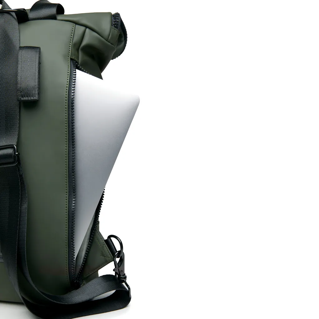 VINGA Baltimore RCS Fahrradtasche, grün – Bild 6