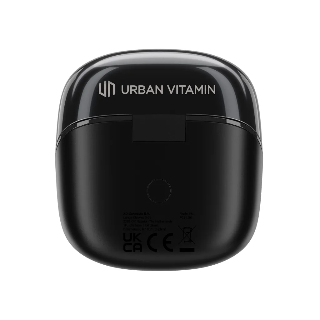 Urban Vitamin Long Beach ENC Ohrhörer aus RCS rec. ABS, schwarz – Bild 7