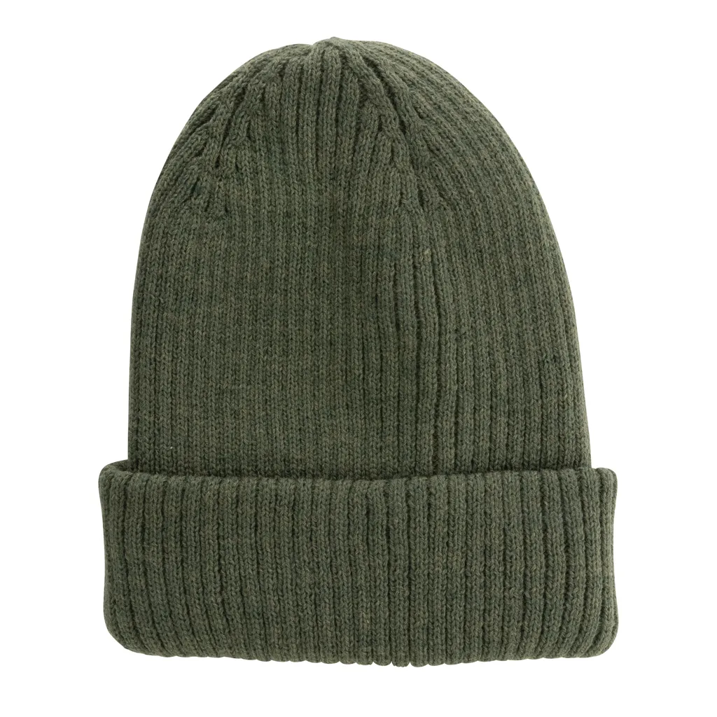 Impact AWARE™ Polylana® doppelt gestrickte Mütze, grün – Bild 2