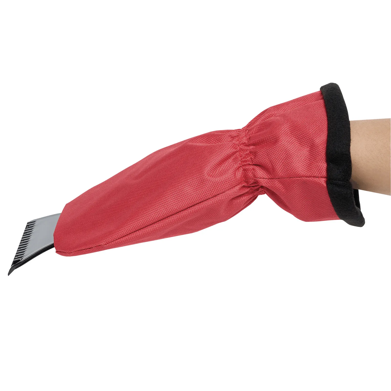 DE-ICING Scraper, Eiskratzer mit Handschuh, rot – Bild 6