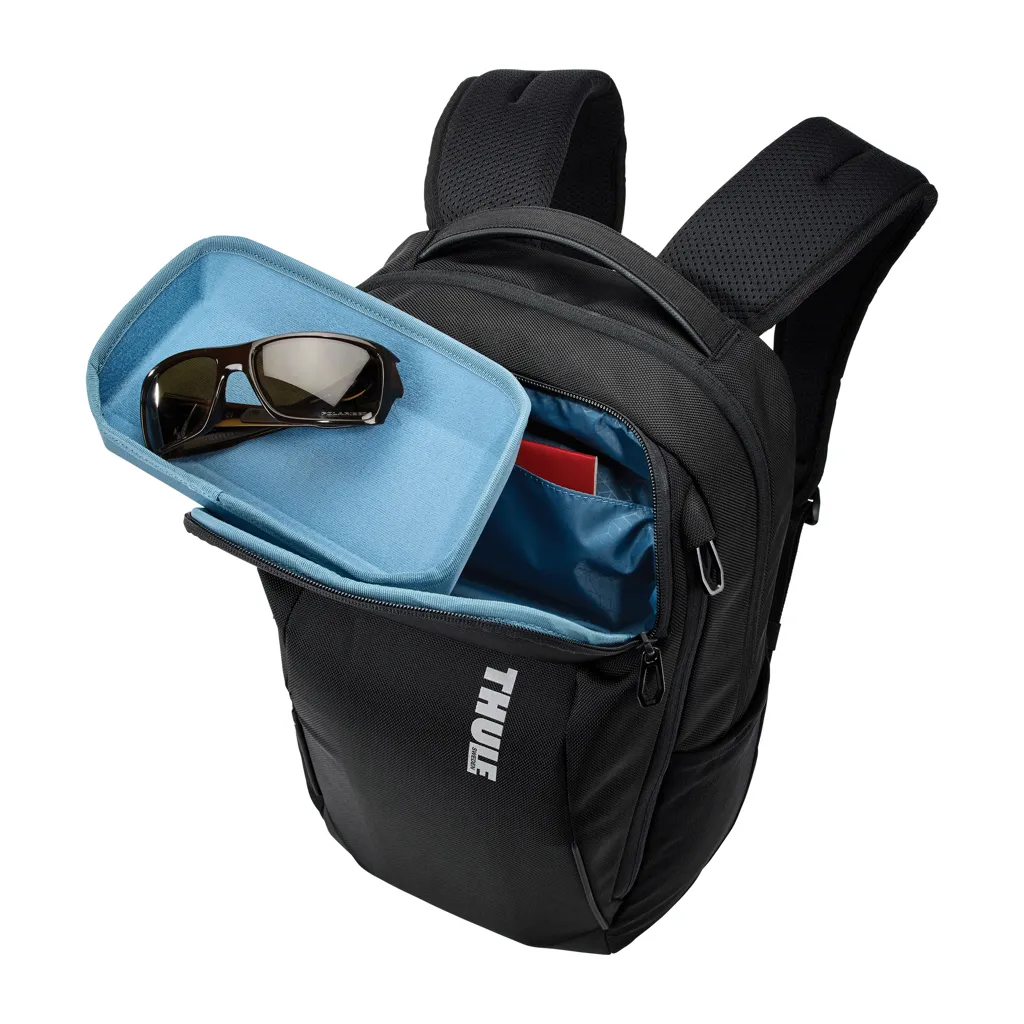 Thule Accent recycelter Rucksack 23L, schwarz – Bild 5