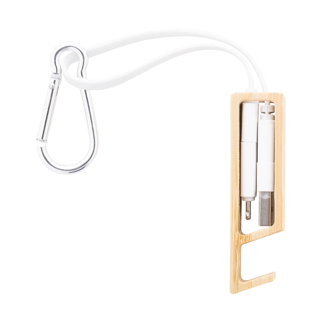 USB-Ladekabel Boppy, weiß, natur – Bild 4