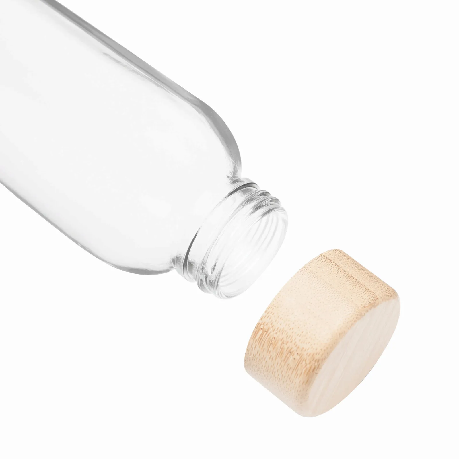 DEEPLY - Glas-Flasche braun, transparent, braun, transparent – Bild 5