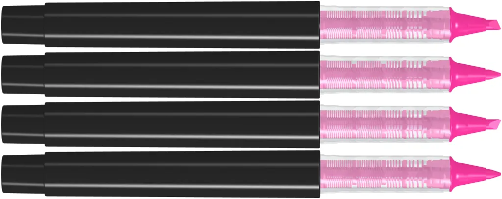 RECYCLED PET PEN PRO LIQEO Textmarker neonmagenta, neonmagenta – Bild 2