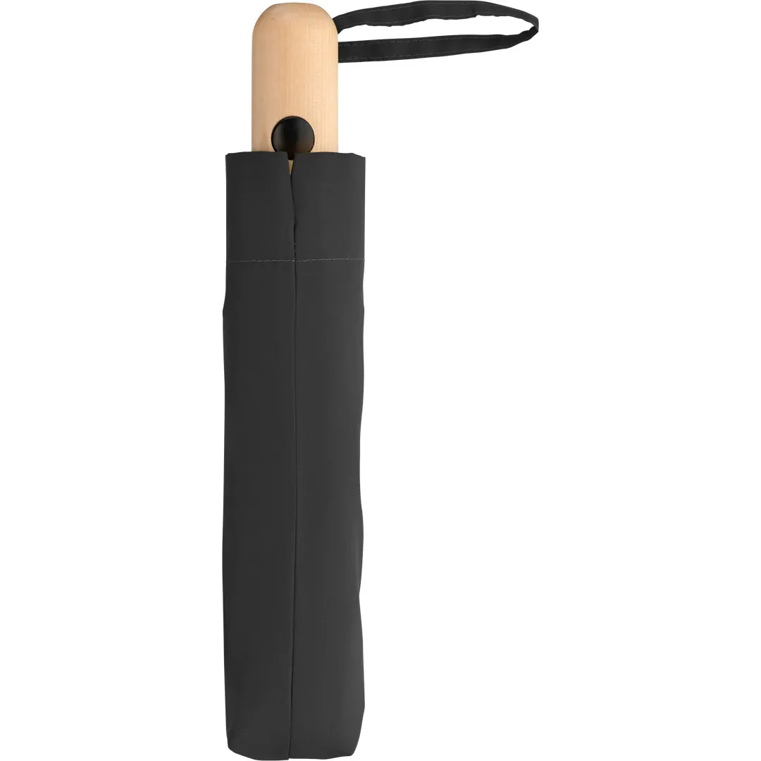 AC-Taschenschirm ÖkoBrella, schwarz wS – Bild 4