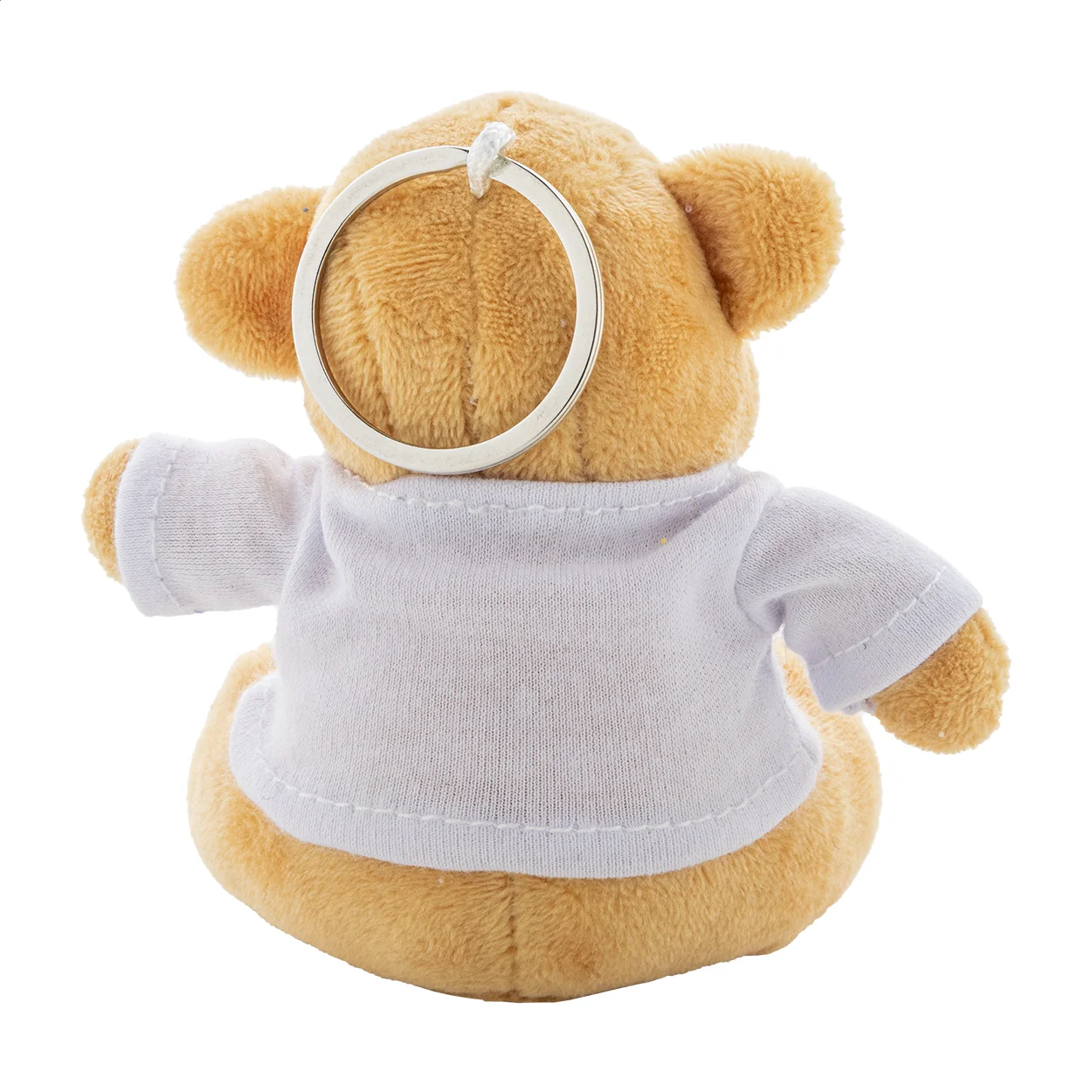 Plüsch-Teddybär-Schlüsselanhänger TeddyFob, weiß – Bild 5