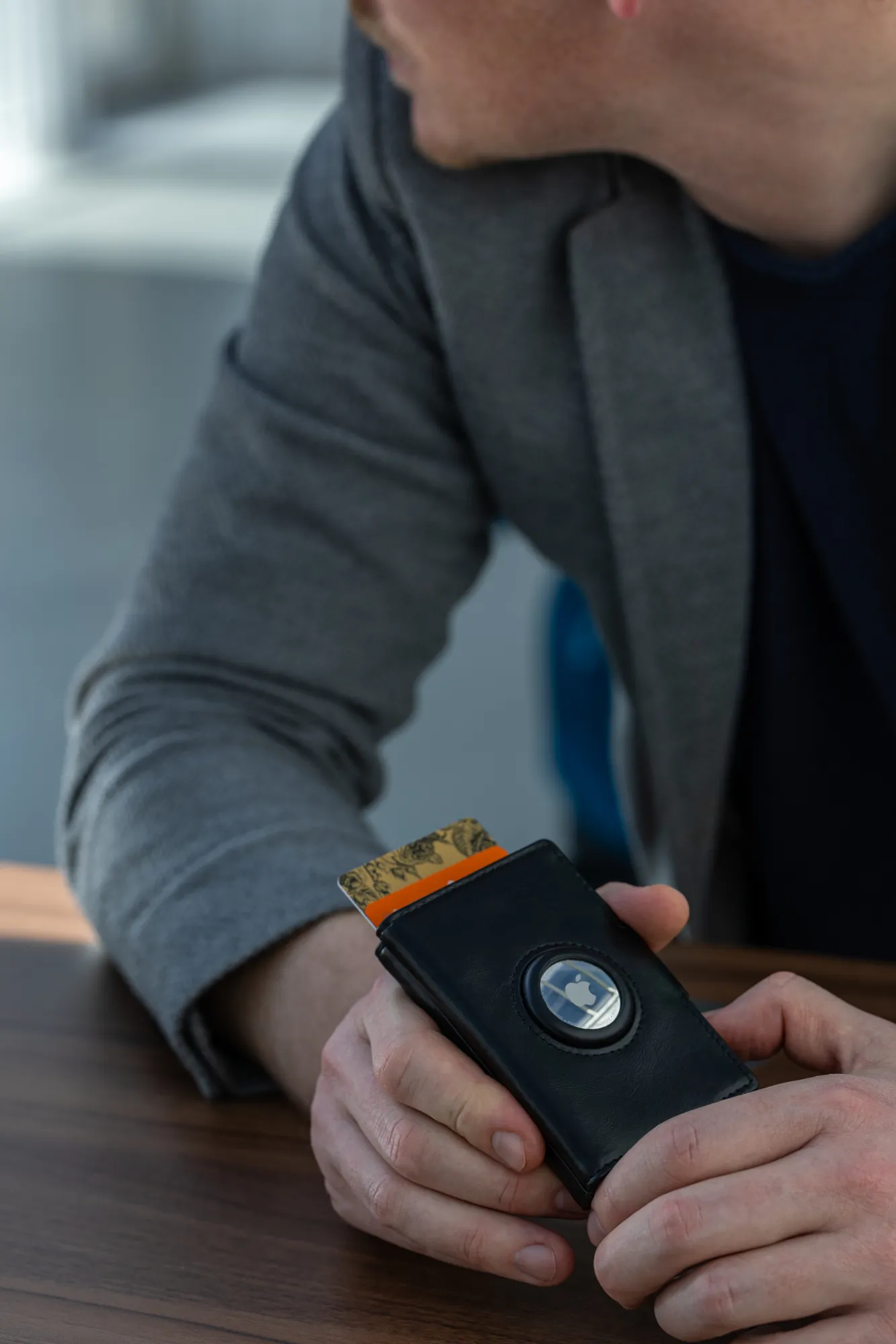 Kartenetui MENS SMART WALLET, schwarz – Bild 7