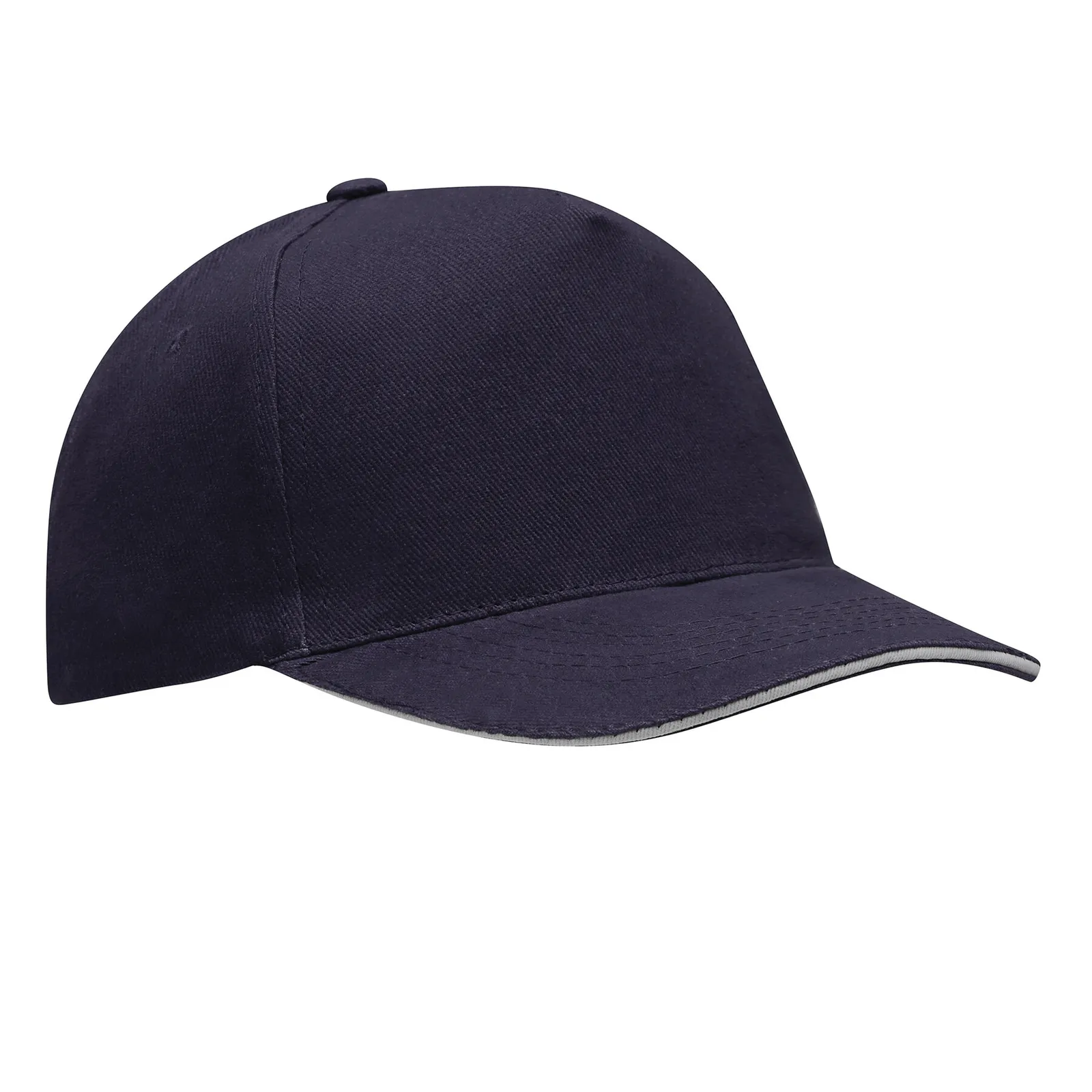 WALK - 5-Panel-Sandwich-Cap, dunkelblau – Bild 2