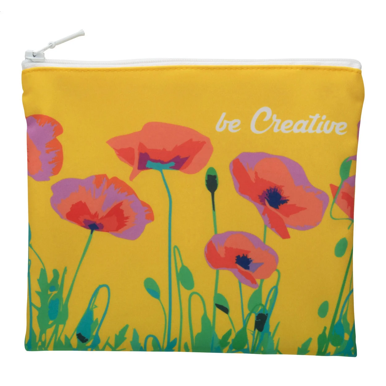 Individuelle Kosmetiktasche CreaBeauty M, weiß – Bild 3