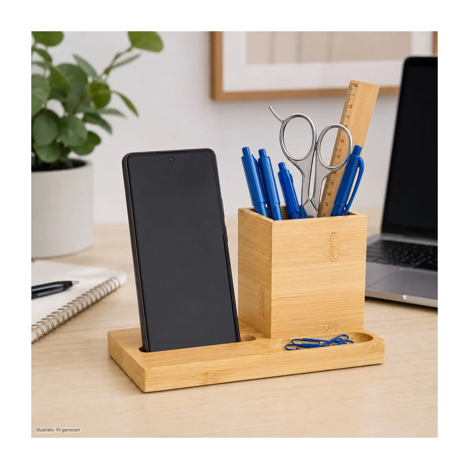ROMINOX® Schreibtisch-Organizer // Desk, braun – Bild 8