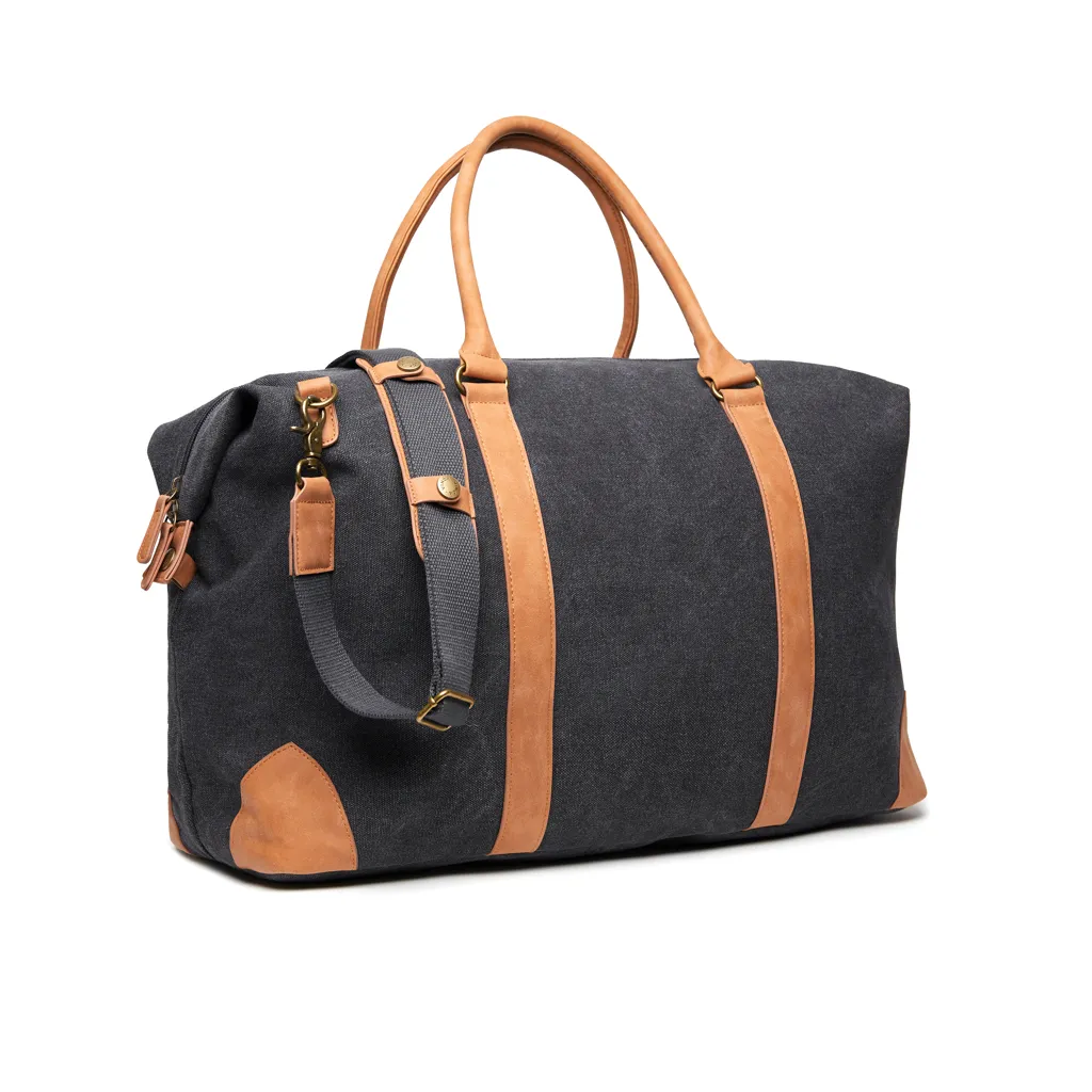 VINGA Bosler Seesack aus RCS recyceltem Canvas, schwarz – Bild 2