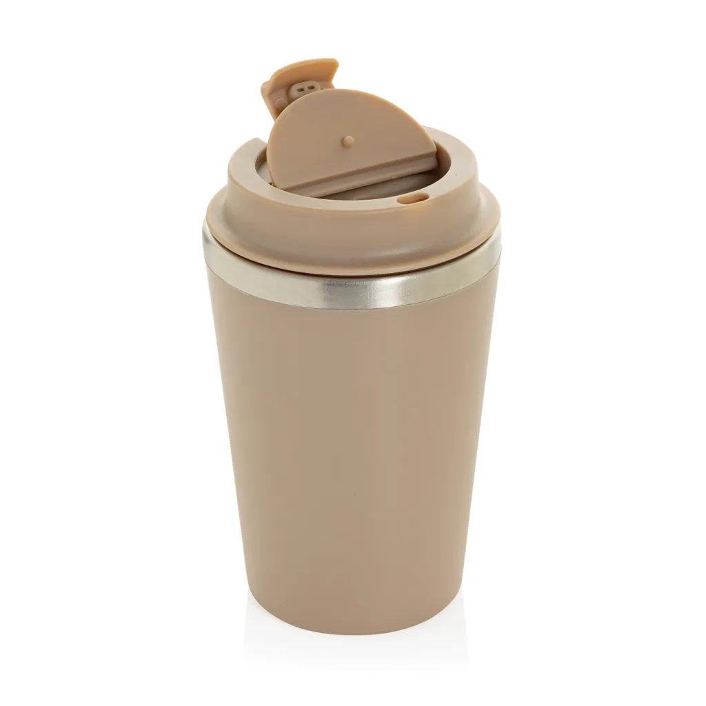 Java 350ml RCS recycelter doppelwandiger Becher, greige – Bild 2