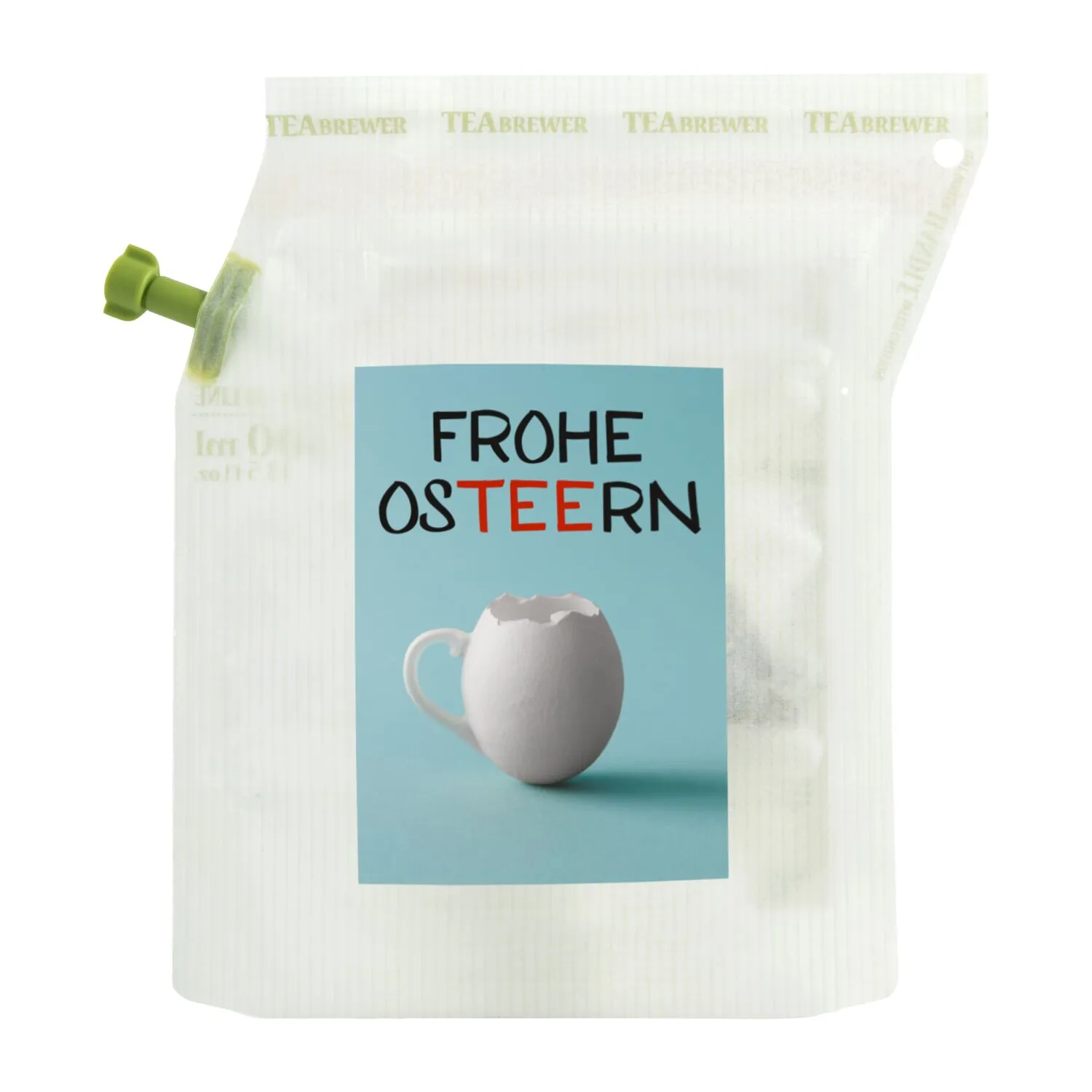Geschenkartikel / Präsentartikel: Oster-Tee, Tasty Berry, weiß – Bild 3