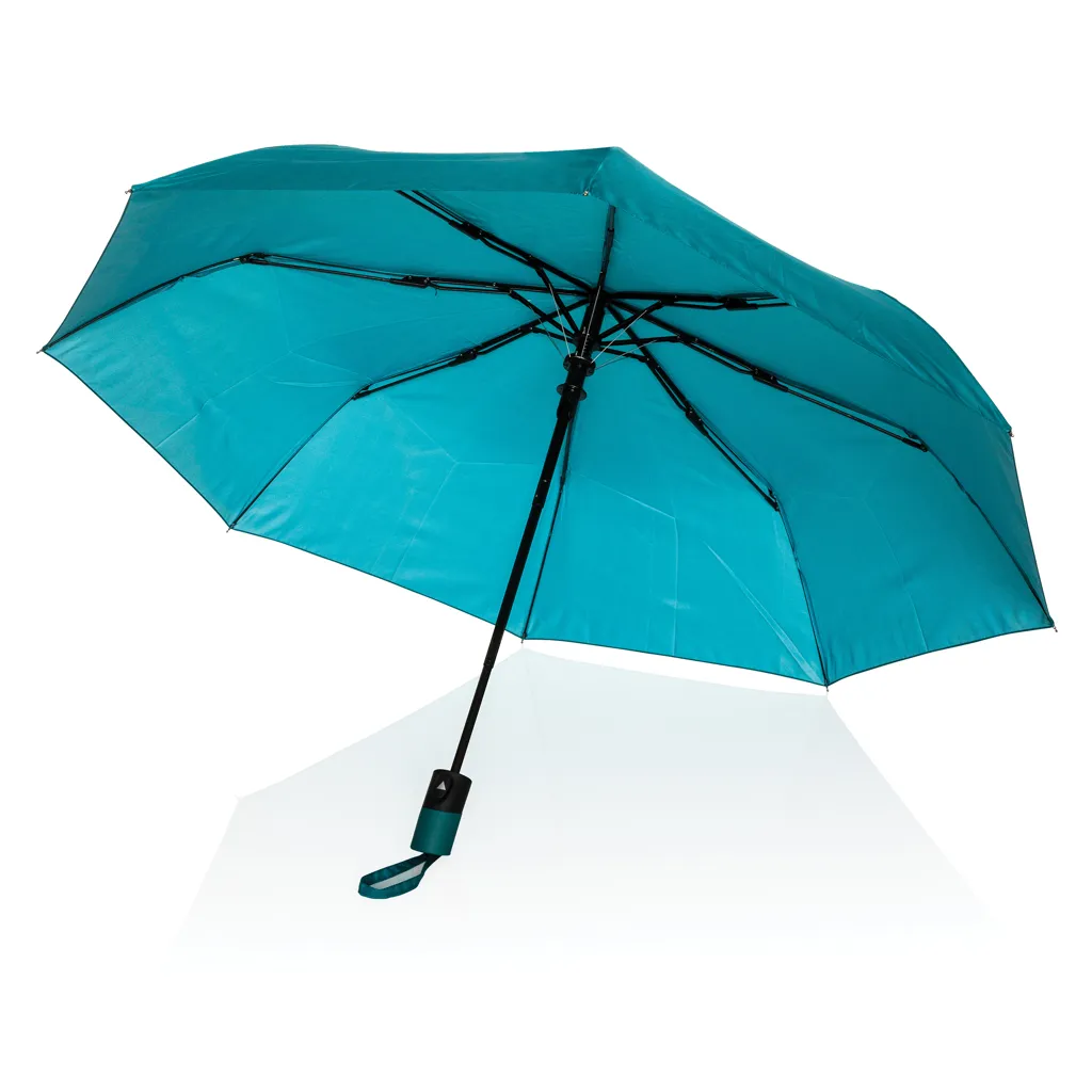 21" Impact AWARE™ 190T Mini-Regenschirm mit Auto-Open, verdigris – Bild 7